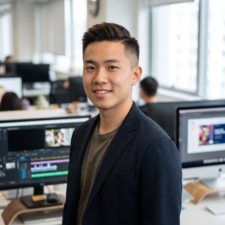 今日大赛视频制作总监张明远